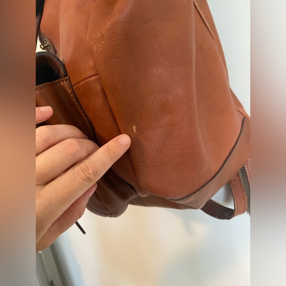 Madewell Transport Rucksack Backpack in
English Saddle - Picture 5 of 8